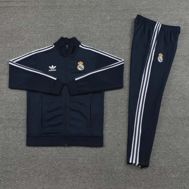 Real Madrid 24/25 Navy Tracksuit