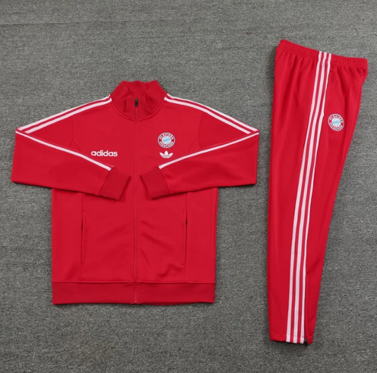 Bayern Muich 24/25 Red Tracksuit