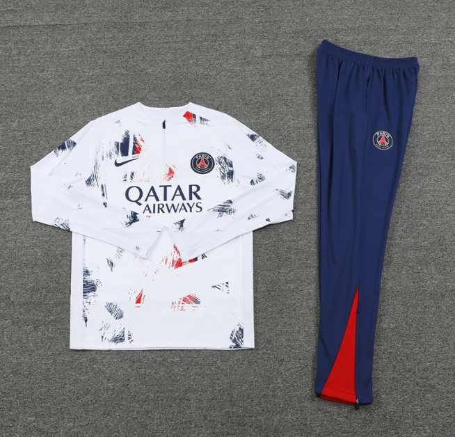 PSG 24/25 White Camo Tracksuit