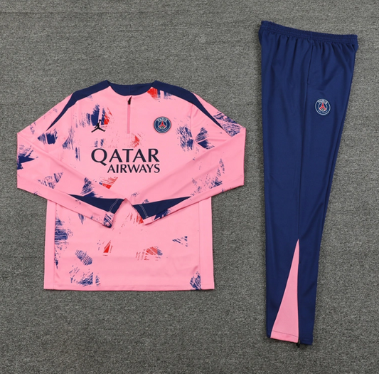 PSG 24/25 Pink Camo Tracksuit